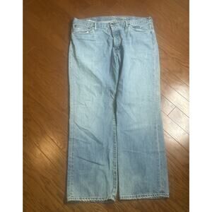 Vintage Polo Ralph Lauren Jeans Mens 38X30 Straight Leg Button Fly 90s Denim